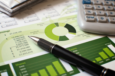 Accountant's Pen, Paper and Calculator